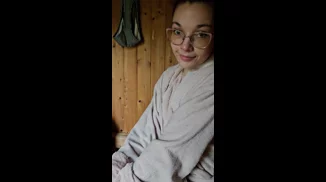 Samen geilen in de sauna